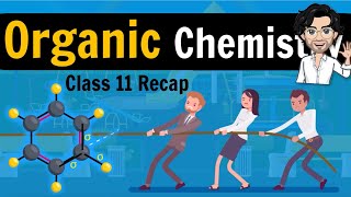 1 Organic Chemistry  Basics  Class 12  Inductive Effect  Class 11 Recap  Lecture 1 [upl. by Ameerak]