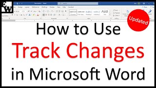 How to Use Track Changes in Microsoft Word [upl. by Nauqel]