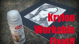 Workable Fixatif by Krylon [upl. by Collete]