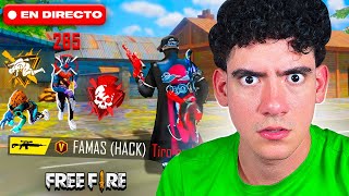 JUGADOR CON 100 TIRO A LA CABEZA  SUBIENDO MI KD A 30 EN FREE FIRE🔴DIRECTO🔴  TheDonato [upl. by Noral869]