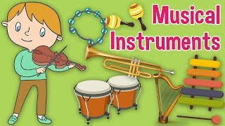 Musical Instrument Sounds for Kids by Oxbridge Baby [upl. by Blackmore551]