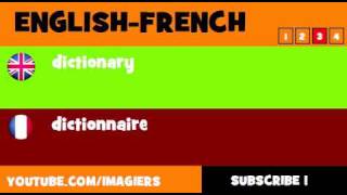 FROM ENGLISH TO FRENCH  dictionary [upl. by Kelwunn]