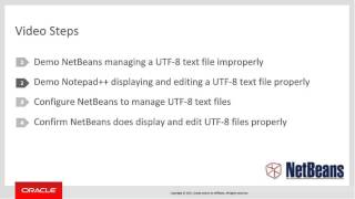 Configuring NetBeans to Manage UTF8 [upl. by Glassman]