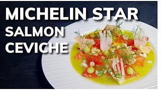 Master Salmon Ceviche Fine Dining Secrets Revealed [upl. by Epillihp]