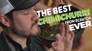 The BEST Chimichurri Recipe From Scratch  SWTY [upl. by Hertzog528]