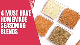 Must Have Homemade Seasoning Blends [upl. by Willett]