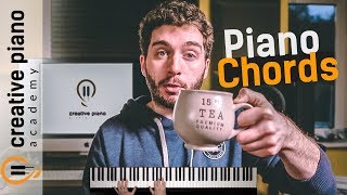 PIANO CHORDS The ULTIMATE StepbyStep Guide For Beginners IN REAL TIME [upl. by Leribag]