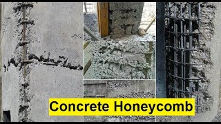 Concrete Honeycomb  Causes and Prevention Measures [upl. by Libenson]