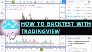 How to Backtest a Trading Strategy on Tradingview Works for Forex amp Stocks [upl. by Derriey]