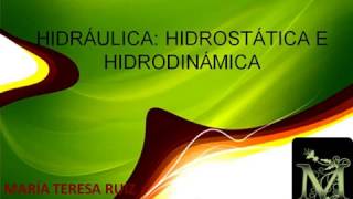 Hidráulica hidrostática e hidrodinámica [upl. by Alil57]