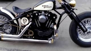 HARLEY EVO SPORTSTER BOBBER 8831200 BIG BORE CONVERSION [upl. by Spooner]