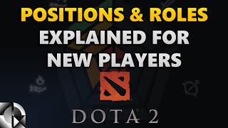 Dota 2 Beginners Guide Roles and Positions Explained  728c [upl. by Kimble]