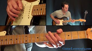 Drive My Car Guitar Lesson  The Beatles [upl. by Ahsinut941]