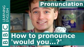 Pronunciation How to pronounce would you [upl. by Atwahs]