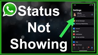 WhatsApp Status Not Showing FIXED [upl. by Nnaer]