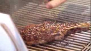 Chef Pete Evans SABER® Grilling Tips Ribeye Steak [upl. by Argile70]