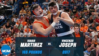 Vincenzo Joseph vs Isaiah Martinez 2017 NCAA title match 165 lbs [upl. by Naval]