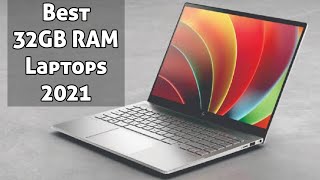 Best Laptops with 32GB RAM [upl. by Nortad]