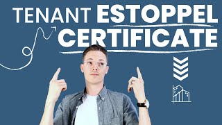 What is an Estoppel Certificate [upl. by Gnah598]