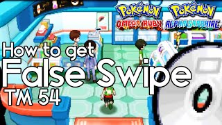 How to Get False Swipe – TM 54 – Pokemon Omega Ruby and Alpha Sapphire – Pokemon ORAS How To [upl. by Lechar]