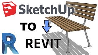 Importing SketchUp Files into Revit Tutorial [upl. by Ilagam]