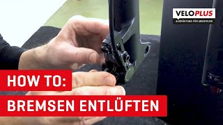 How to ShimanoBremse entlüften [upl. by Ecyla]