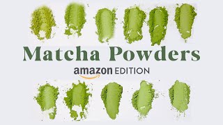 Best amp Worst Amazon Matcha Powders [upl. by Airamanna]