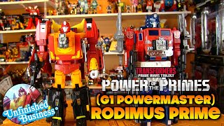 Transformers Power of the Primes RODIMUS PRIME 2017 G1 Powermaster Style [upl. by Cailean548]