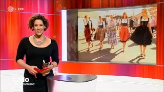 Wie laufe ich richtig auf High Heels ZDF Hallo Deutschland [upl. by Eedolem30]