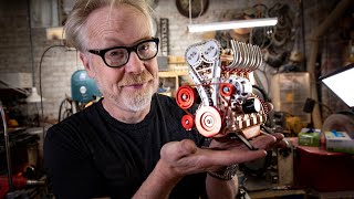 Adam Savages One Day Builds Car Engine Model Kit [upl. by Gniy]