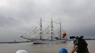 Llegada de Buque Escuela Guayas [upl. by Kelwunn]