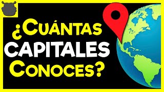 100 CAPITALES del Mundo 🌎🌍 ¿Cuántas capitales conoces  Trivia [upl. by Necyla296]