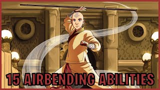 15 Airbending Abilities Avatar [upl. by Carmelle]