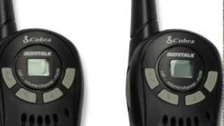 Cobra CX101A 16Mile 22 Channel Walkie Talkie Radios  CX101A [upl. by Gustin]