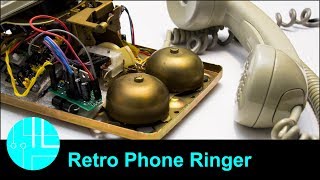 Getting Old Rotary Phone To Ring Arduino project [upl. by Phipps]