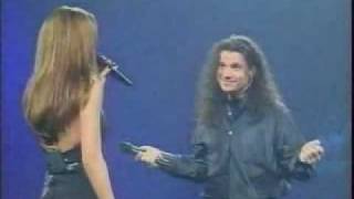 Celine Dion amp Bruno Pelletier Le blues du businessman Live [upl. by Nnylakcaj]