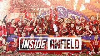 Inside Anfield UNSEEN footage from the Premier League trophy lift  Liverpool vs Chelsea [upl. by Dor917]