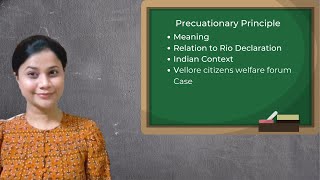 Precautionary Principle  Environmental Law  India [upl. by Nohsyt]