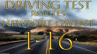 Driving Test Routes Newport Gwent 1 [upl. by Amitak]