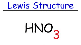 HNO3 Lewis Structure  Nitric Acid [upl. by Convery]