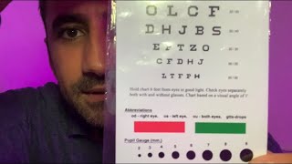 ASMR Evening Eye Exam roleplay [upl. by Mayhew952]