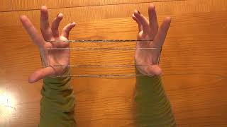 Solo Cats Cradle Tutorial [upl. by Ainehta]