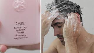 How To Serene Scalp Thickening Treatment Spray  Oribe Hair Care [upl. by Goldia776]