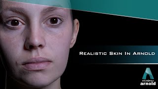 How to Render And Shade Realistic Skin In Arnold 6  Render Settings [upl. by Ymled]