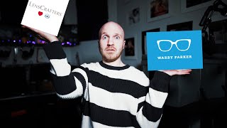 My Warby Parker vs LensCrafters Experience NIGHT AND DAY [upl. by Oiram]