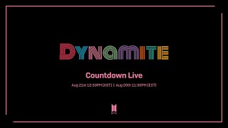 BTS 방탄소년단 Dynamite Countdown Live ENG [upl. by Sandy]