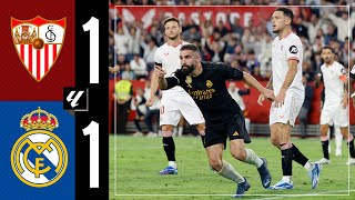 Sevilla FC 11 Real Madrid  HIGHLIGHTS  LaLiga 202324 [upl. by Quar115]