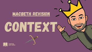 GCSE English Literature Exam Revision Macbeth  Context [upl. by Annabel]