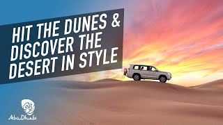 Ultimate Desert Safari Adventure in Abu Dhabi [upl. by Eetse192]