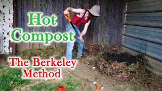 Starting A Hot Compost Pile Berkeley Method [upl. by Venuti]